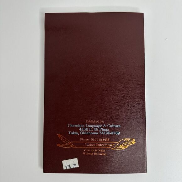 Easy Use Cherokee Tsa La Gi Dictionary Prentice Robinson 1996 Language Culture - Picture 2 of 10